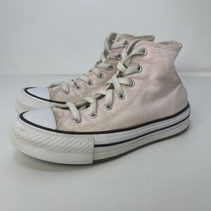 Converse Chuck Taylor All Star Lift Platform Hi Sugar Berry Pink Youth Size 3.5